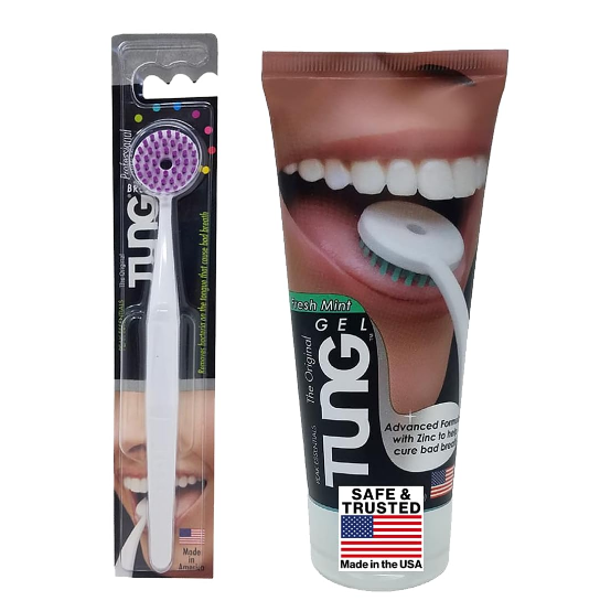 Tung brush and gel